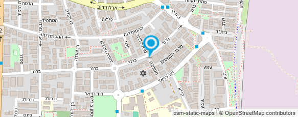 מפת הגעה אל בנימין אביה - המרכז לאסטרולוגיה יישומית