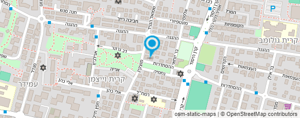 מפת הגעה אל גן אורה