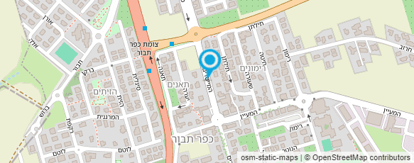 מפת הגעה אל מסגריית לביא