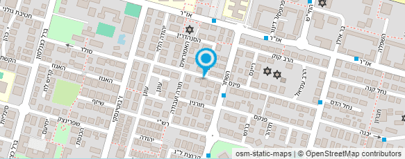 מפת הגעה אל אהרון גבריאל