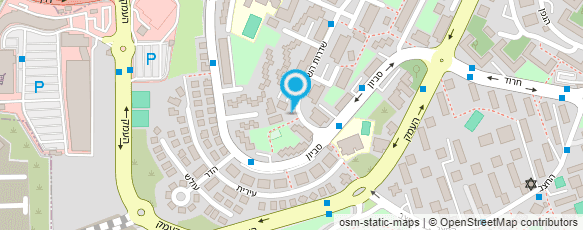 מפת הגעה אל המספרה של חוטו