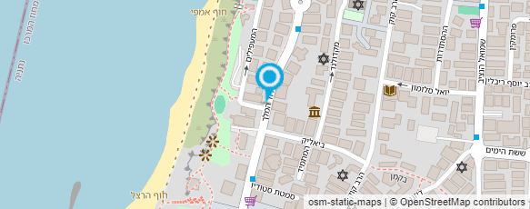 מפת הגעה אל מלון גינות ים בע"מ