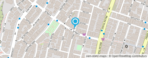 מפת הגעה אל ד"ר נפתי יהושע