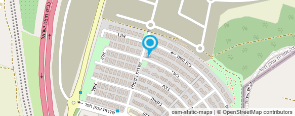 מפת הגעה אל ד"ר קצפ טניה מפת הגעה אל ד"ר קצפ טניה