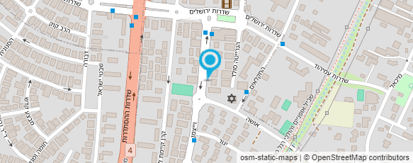 מפת הגעה אל גדז' את מועטי; משרד רו"ח