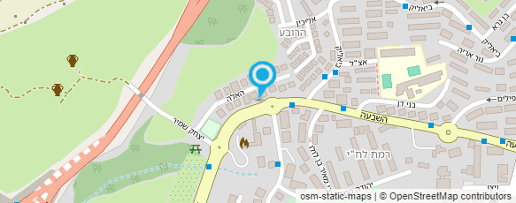 מפת הגעה אל מרכז רפואי בית שמש