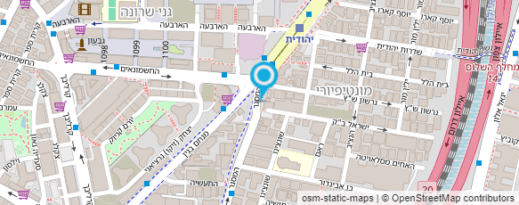 מפת הגעה אל מיזם מידע עסקי תחרותי 1987 בע"מ