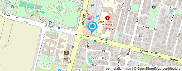 מפת הגעה אל המרכז להכשרה מקצועית