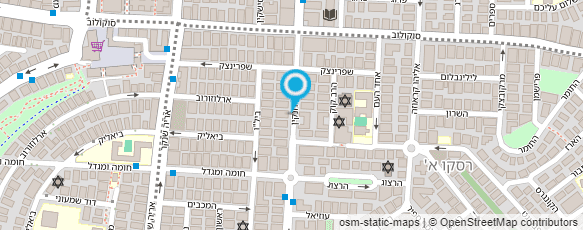 מפת הגעה אל מוסקוביץ אריה