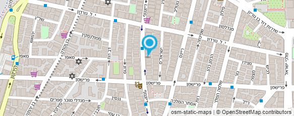 מפת הגעה אל לאוס דוד