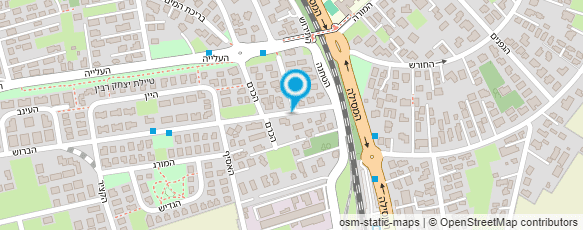 מפת הגעה אל מוסך מיראז'