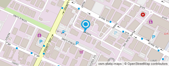 מפת הגעה אל א.ש.א.ל - החברה הבינלאומית לשיווק ישיר בע"מ