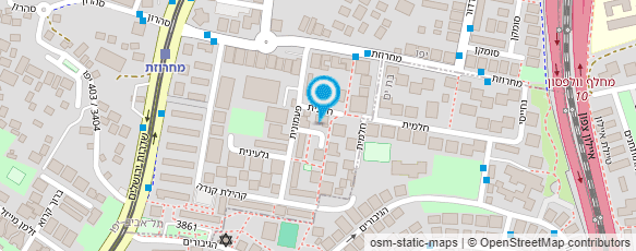 מפת הגעה אל מרכז יום לקשיש "נווה תמר"