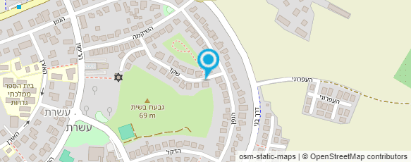 מפת הגעה אל בר מיכאל - יועץ למניעת קורוזיה