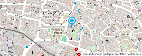 מפת הגעה אל "פתחיה" מוסדות לחינוך מיוחד