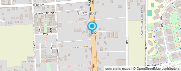 מפת הגעה אל "קליר"-  עיצוב ושיווק משקפיים