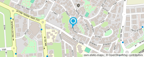 מפת הגעה אל איצקוביץ משה