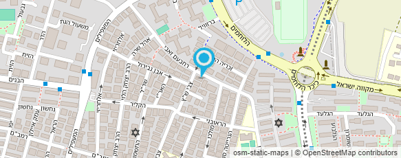 מפת הגעה אל גולדשטיין משה