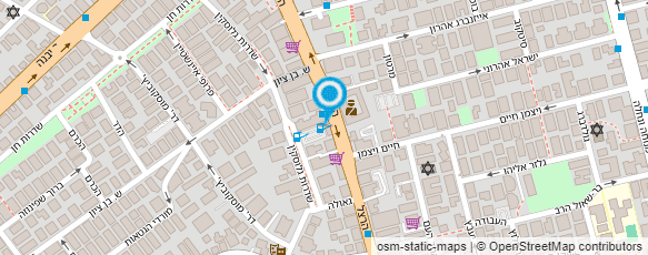 מפת הגעה אל חדד דב אליהו