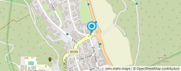 מפת הגעה אל משפ' חביב