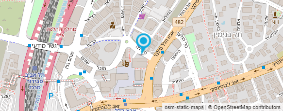 מפת הגעה אל עורך דין - דרור תגר