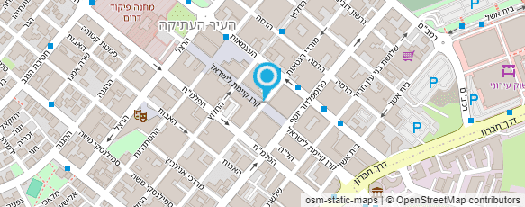 מפת הגעה אל בית מרקחת "הנגב"