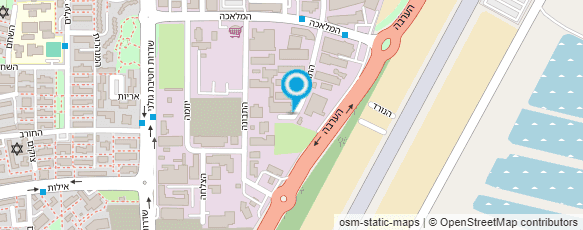 מפת הגעה אל ציון פחחות וצבע בע"מ