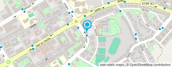 מפת הגעה אל קשת - גן טיפולי