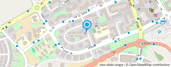 מפת הגעה אל גן רננים