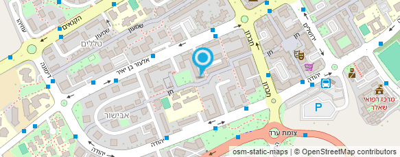 מפת הגעה אל גן ורד