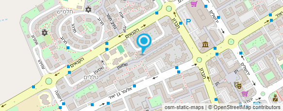 מפת הגעה אל גן סביון