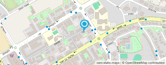 מפת הגעה אל גן אשל