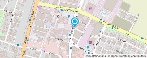 מפת הגעה אל מוסך מאיר