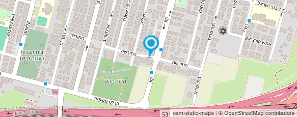 מפת הגעה אל קוצר נוימן שמאים