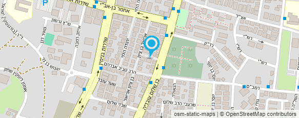 מפת הגעה אל ד"ר ונוטריון דוד עציון