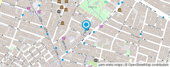 מפת הגעה אל יחיאלי מיכה