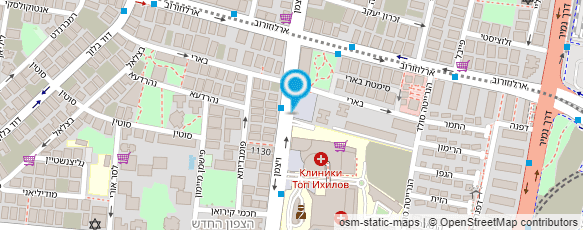 מפת הגעה אל ד"ר הורוביץ סוזנה