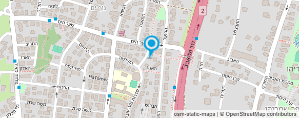 מפת הגעה אל גרוס פרופ' עמנואל