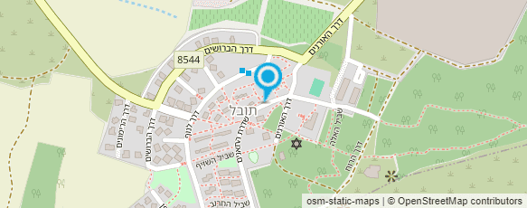 מפת הגעה אל אירוח כפרי תובל