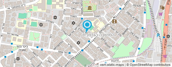 מפת הגעה אל ד"ר משה ב. זקס