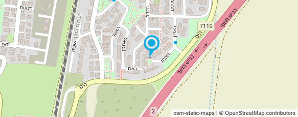 מפת הגעה אל ה.ד. חזן