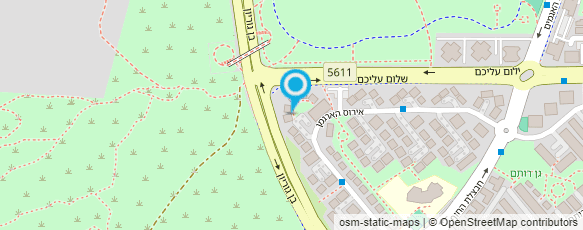 מפת הגעה אל צור גוברין דיקור סיני