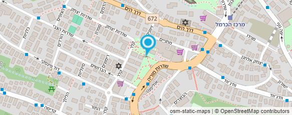 מפת הגעה אל ד"ר פרץ בצלאל