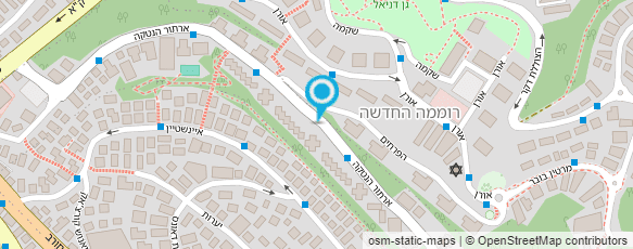 מפת הגעה אל שובל שרה קוסמטיקאית רפואית