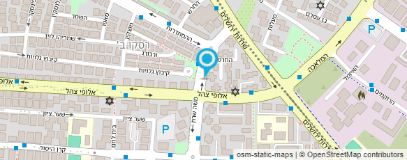 מפת הגעה אל ד"ר  אוברלנדר שלום