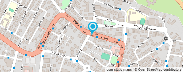 מפת הגעה אל בית מיטל