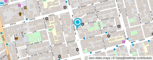 מפת הגעה אל ד"ר צביאל ישראל