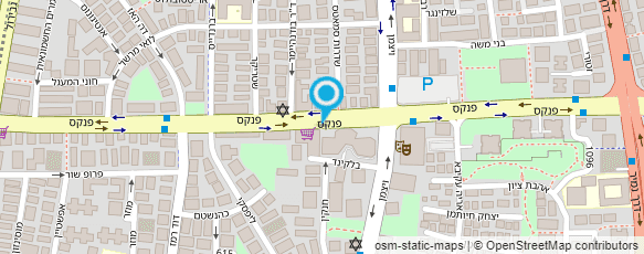 מפת הגעה אל ד"ר עודד שינברג