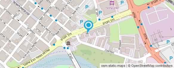 מפת הגעה אל דומינו'ס פיצה