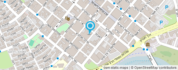 מפת הגעה אל זיסמן מרק